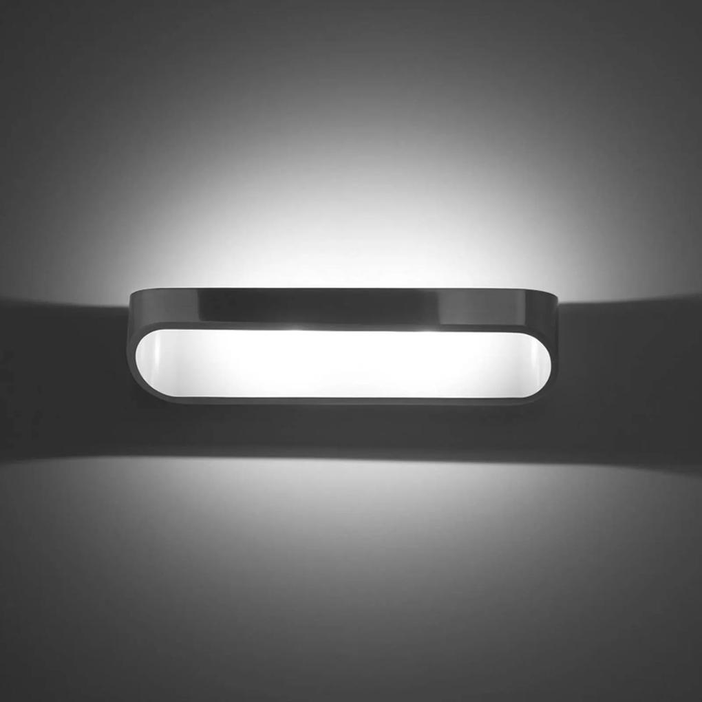 LEDS-C4 Oval nástenné LED svietidlo v bielej