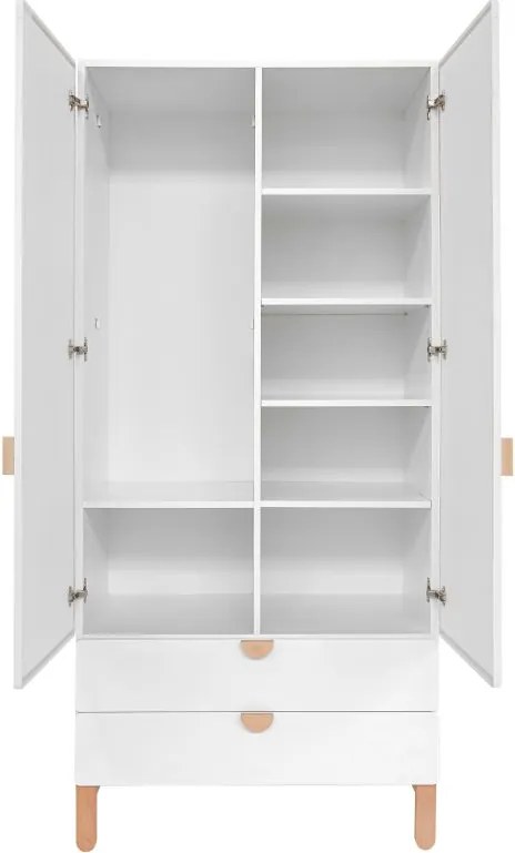 Bellamy Biela detská skriňa RATATA