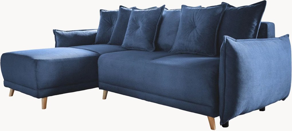 Menčestrová rohová pohovka's úložným priestorom Lazy Lukka