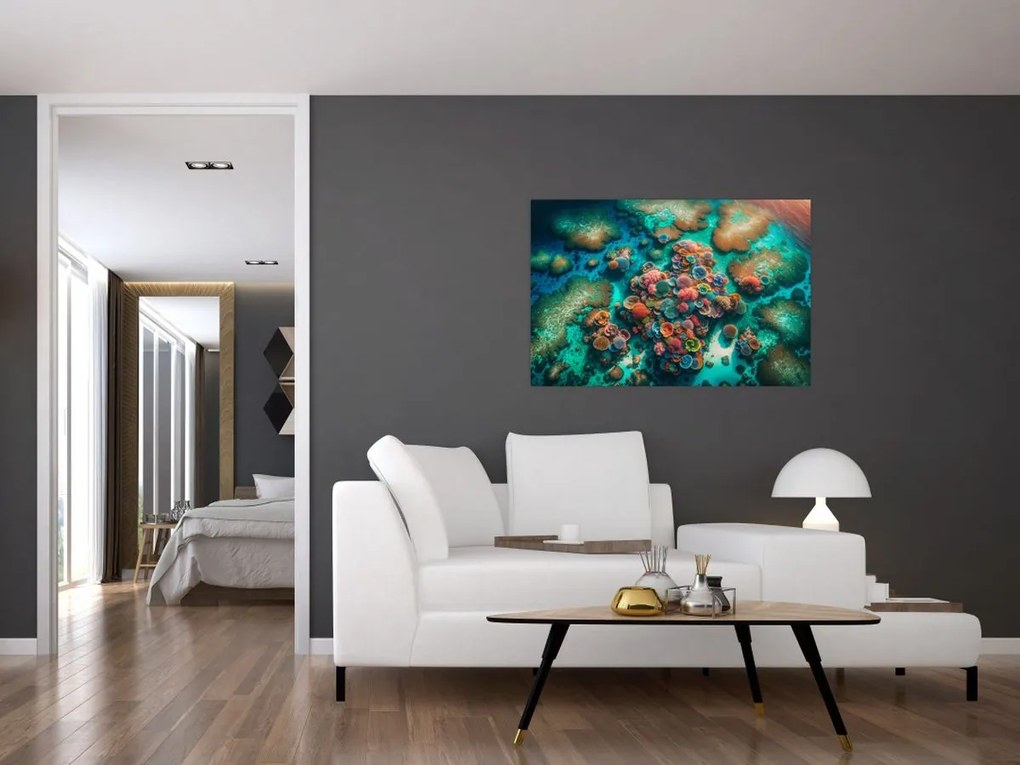 Obraz - Pohľad na more (90x60 cm)