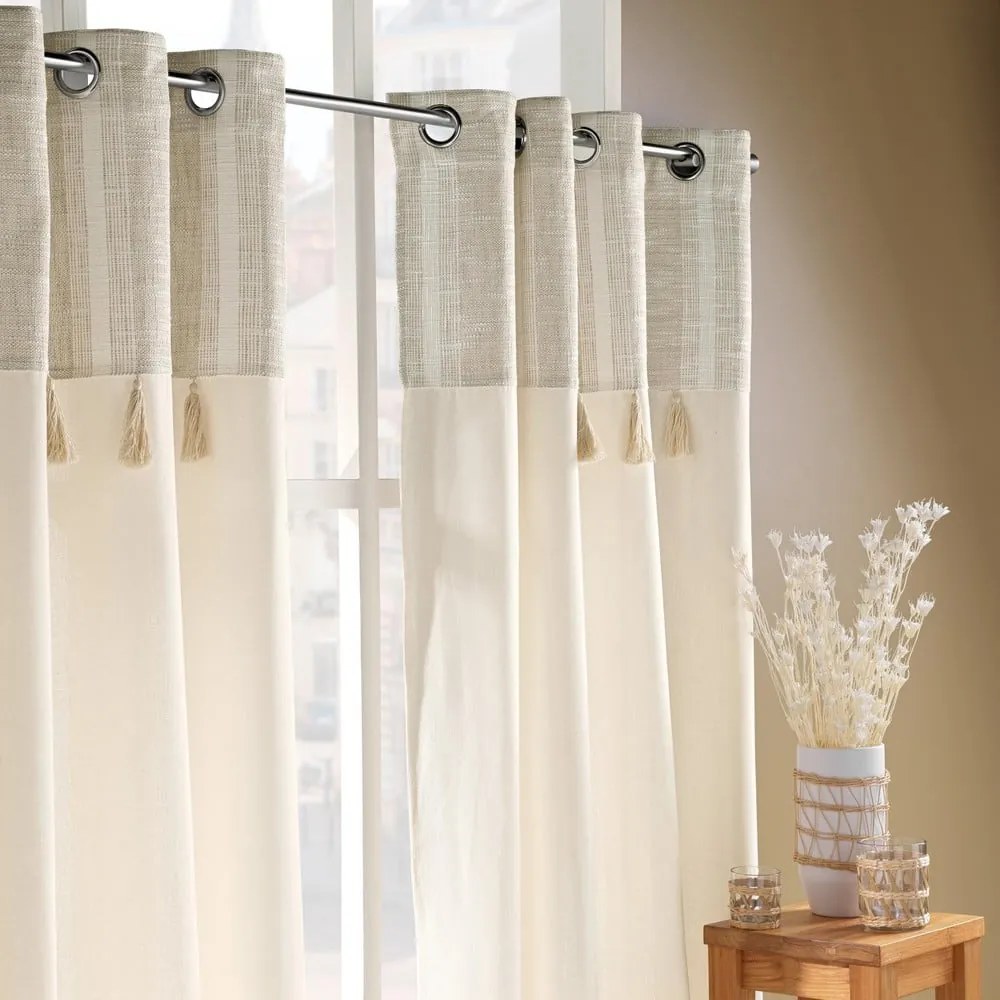 Záves v prírodnej farbe 140x240 cm Island – douceur d'intérieur