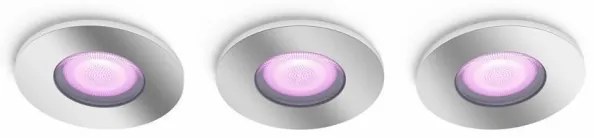 Philips-SADA 3xLED RGB Stmievateľné podhľadové svietidlo Hue 1xGU10/5,7W/230V IP44