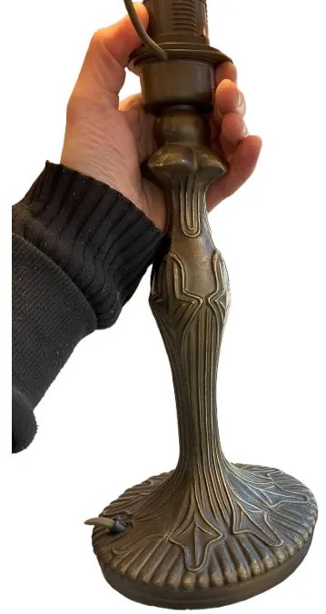 Stolná Tiffany vitráž lampa VÁŽKA SKY