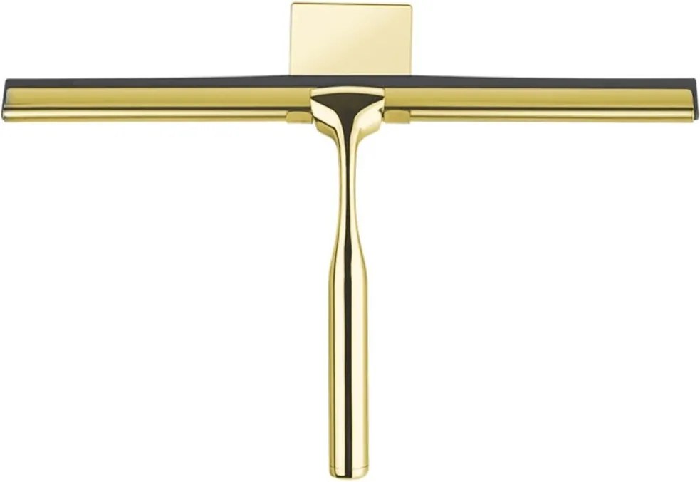 Kúpeľňová stierka na sklo Rea zlatá