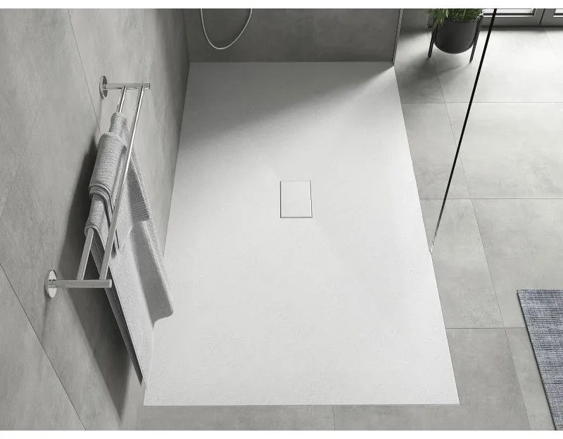 Mexen Hugo, SMC obdĺžniková sprchová vanička 160 x 100 cm, biela, 42101016