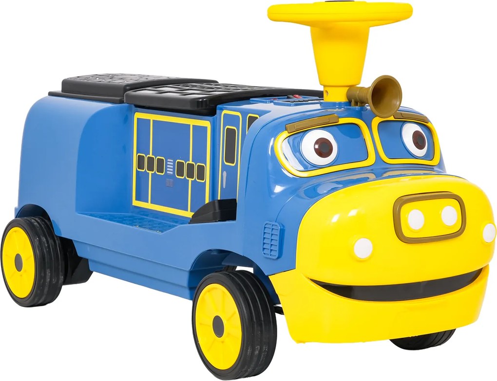 Ramiz Modrá vlaková lokomotíva Station Modrá