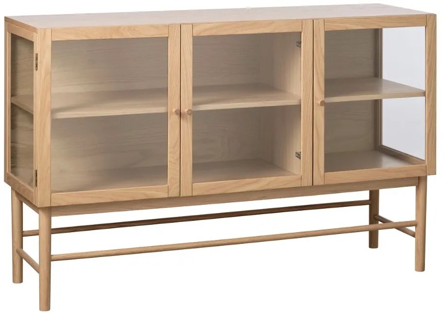 Dizajnová komoda Dallan 140 cm prírodný dub