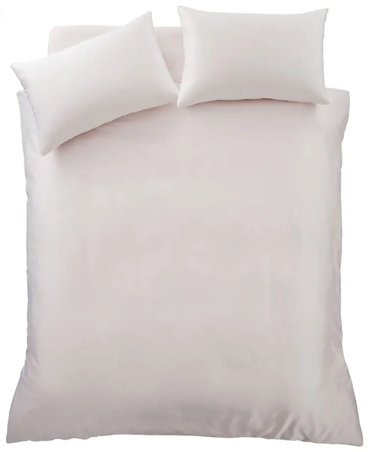 Ružové obliečky na jednolôžko 135x200 cm Silky Soft - Catherine Lansfield