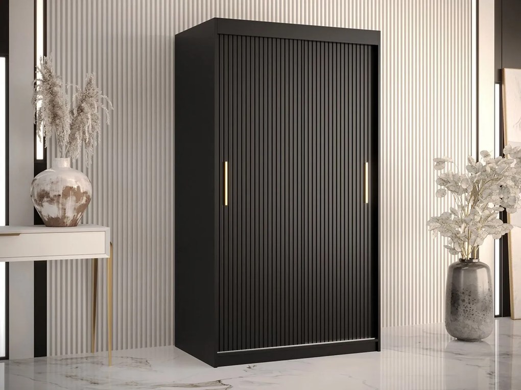 Šatníková skriňa Towiro Slim 1 100, Farby: Biela