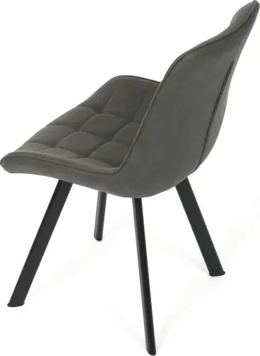 Jedálenská stolička sivá HC-V3066 GREY3