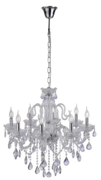 Paul Neuhaus 3081-00 - Krištáľový luster na reťazi GRACIA 8xE14/40W/230V