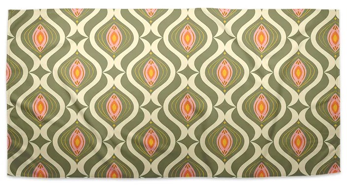 Sablio Uterák Retro ornament - 30x50 cm