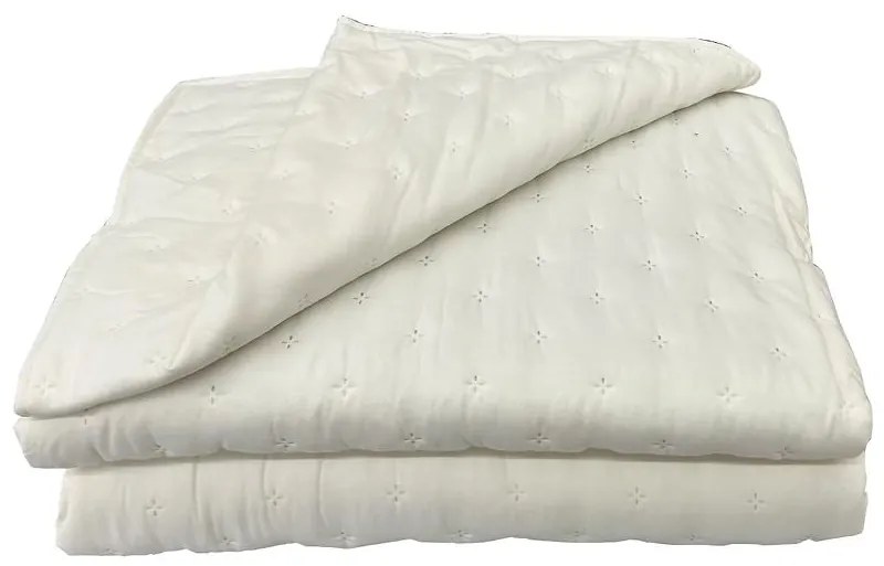 Prikrývka na posteľ Alma 170x220 cm  béžová Merkury Home