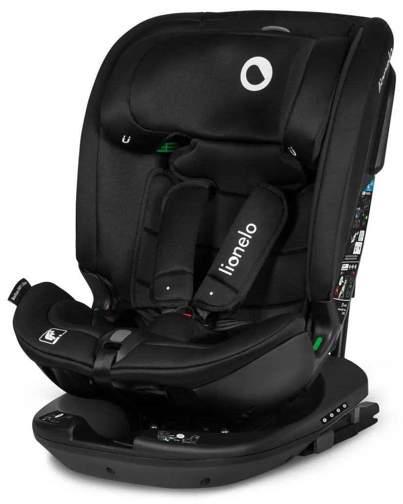 Autosedačka Lionelo Bastiaan RWF i-size 40-150 cm 0-36 KG Farba: Black Carbon
