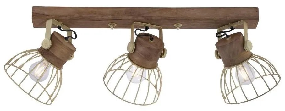 Leuchten Direkt 11488-60 - Bodové svietidlo ALAMI 3xE27/25W/230V