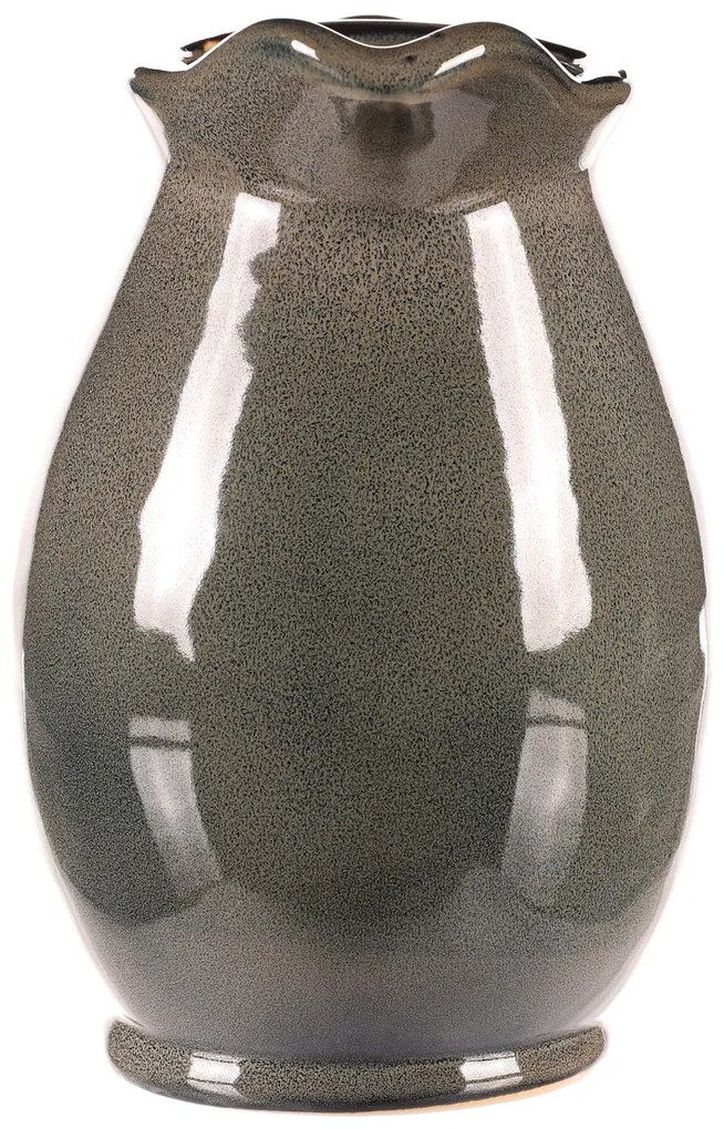 Keramický džbán sivá, 15 x 16 x 23 cm, stredný, 23 cm