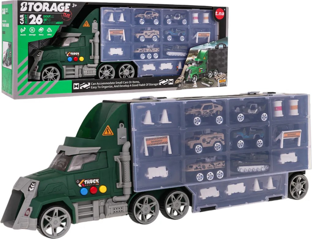 Ramiz Súprava odpaľovacieho vozidla + autá a príslušenstvo