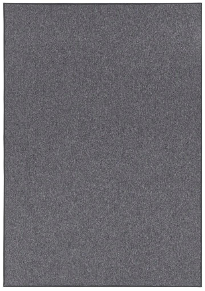 BT Carpet - Hanse Home koberce Spálňová sada BT Carpet 103409 Casual dark grey - 2 kusy: 67x140 + 1 kus: 67x250 cm