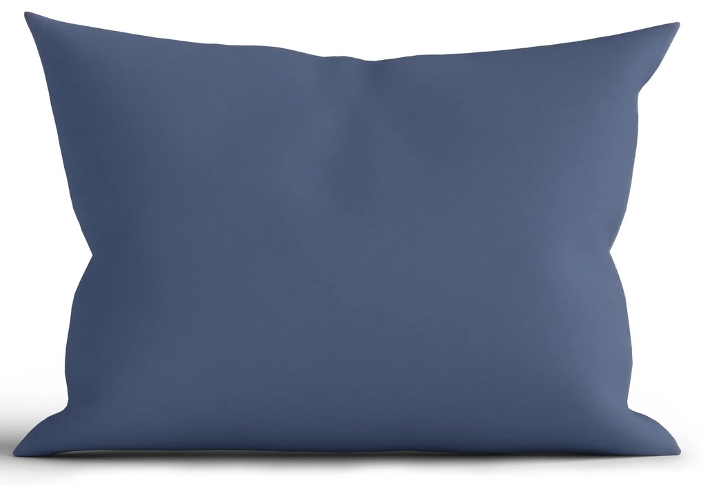 Bavlnená obliečka na vankúš Renforcé 50 × 70 cm - Jasmine námornícka modrá