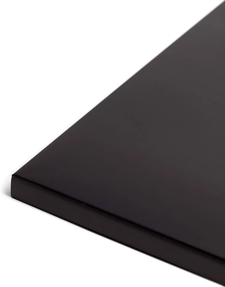 Toptabule.sk  Bezrámová KRIEDOVÁ magnetická tabuľa ČIERNA 90x60 cm