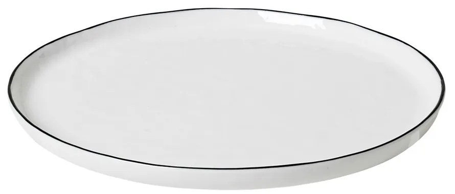 Dezertní talíř Broste SALT P.22cm bílý
