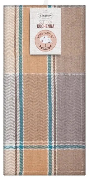 Sada kuchynských utierok OLIVIA 2 béžová / svetlohnedá