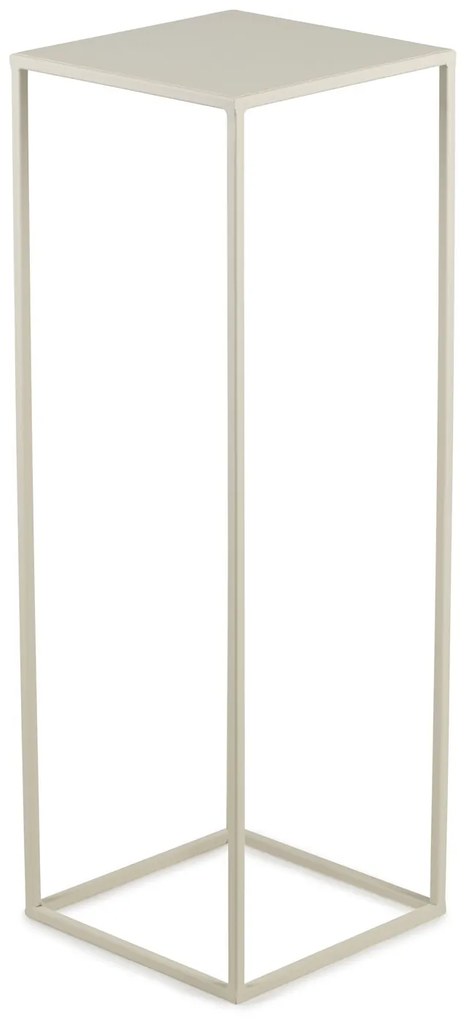 STOJAN NA KVETINÁČ SIMPLE 70X24X24 CM KRÉMOVÁ