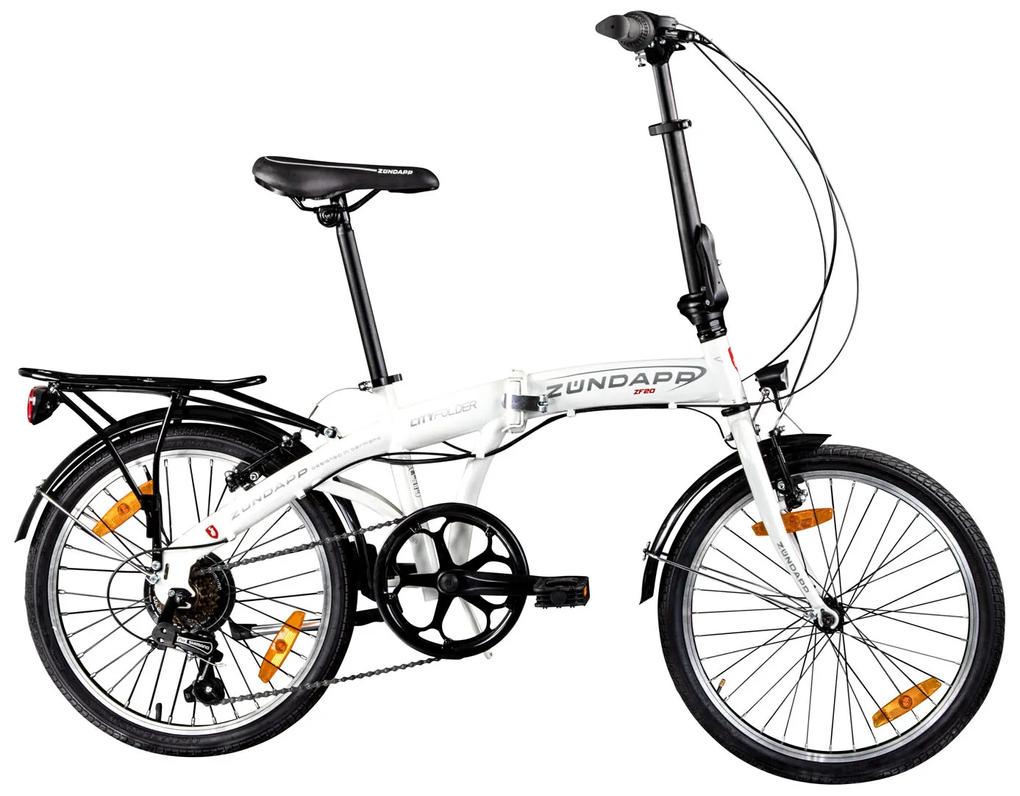 Zündapp Skladací bicykel Zf20, 20" (biela)  (100362313)