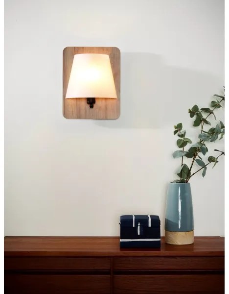 Lucide 77281/01/70 - Nástenné svietidlo IDAHO 1xE14/15W/230V hnedá