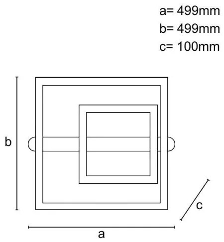 LED Stmievateľné stropné svietidlo LED/95W/230V 3000-6500K + diaľkové ovládanie