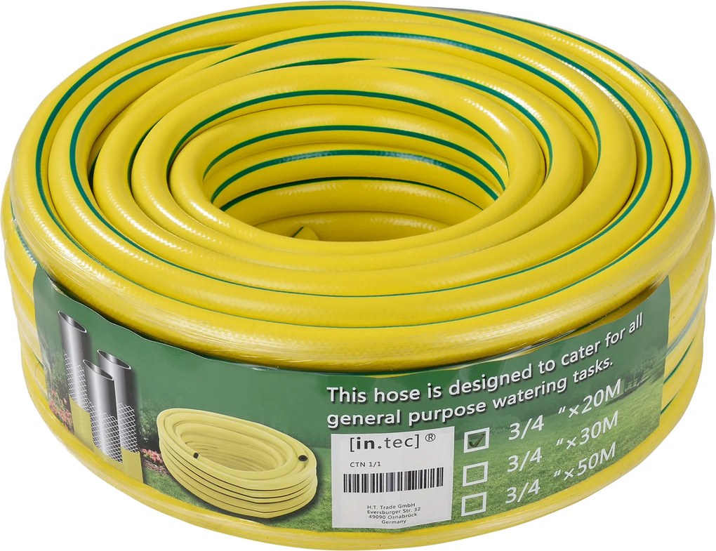 [in.tec]® PVC záhradná hadica - 3/4' - 20 m