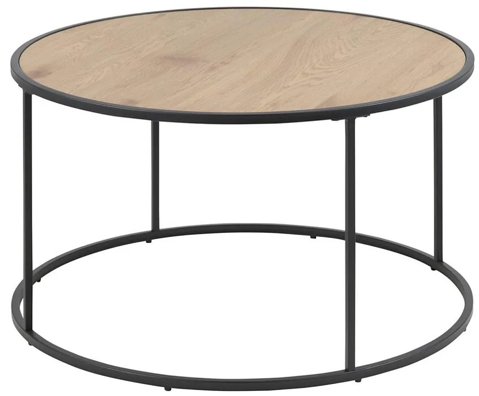 Konferenčný stolík SARON dub/čierna