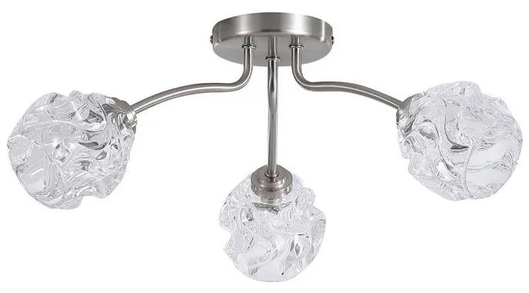 Searchlight 11523-3SN - Prisadený luster ASTRAL 3xG9/33W/230V matný chróm