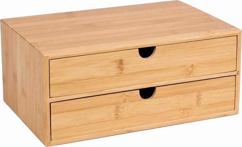 Bambusový organizér so zásuvkami C RD54089