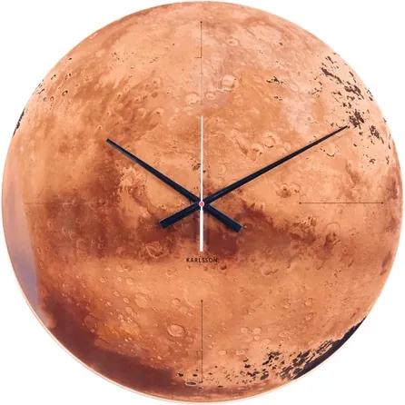 Nástěnné hodiny Mars, 60 cm, hnědá Stfh-KA5638 Time for home+