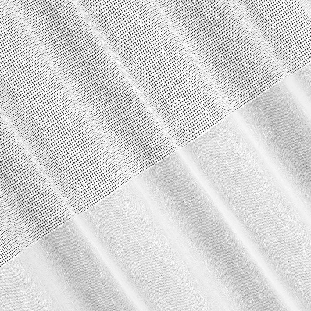 ZÁCLONA NA KRÚŽKOCH MARISA 140X250 CM BIELA