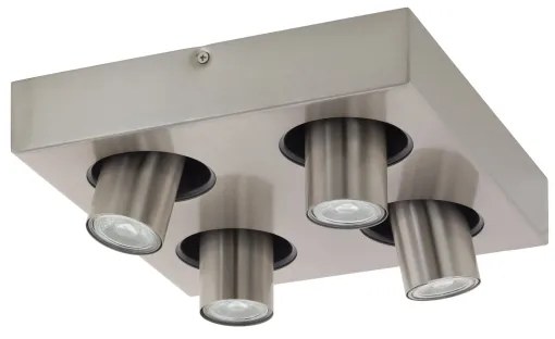 Eglo 96608 - LED Stropné bodové svietidlo ROBLEDO 1 4xGU10/5W/230V