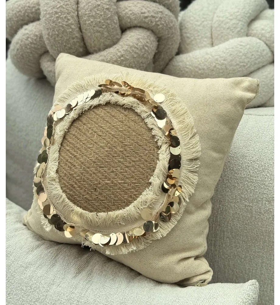 Obliečka na vankúš 43x43 cm Sequins – Mioli Decor