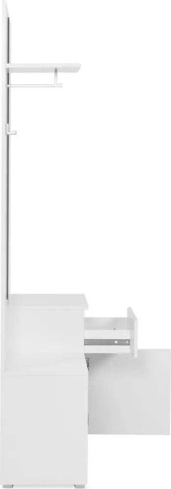 Predsieňová stena Image, biela