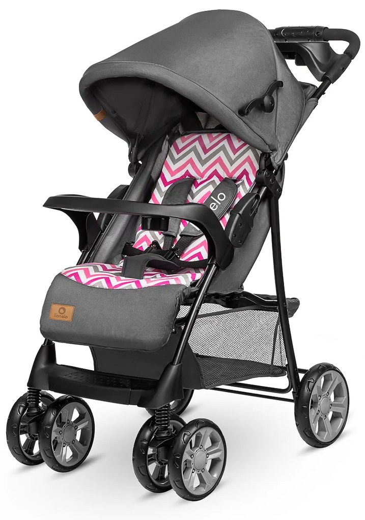 Lionelo športový kočík EMMA Plus Farba: Coral Pink