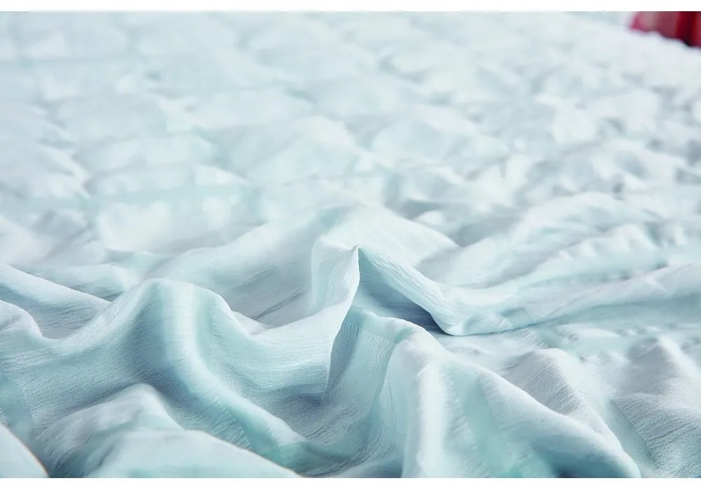 Svetlosivé krepové obliečky na jednolôžko 140x200 cm Naomi – My House