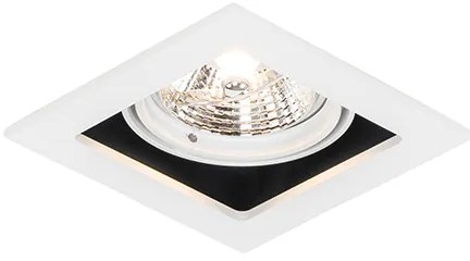 Sada 6 ks Zapustené bodové biele nastaviteľné - Artemis 70