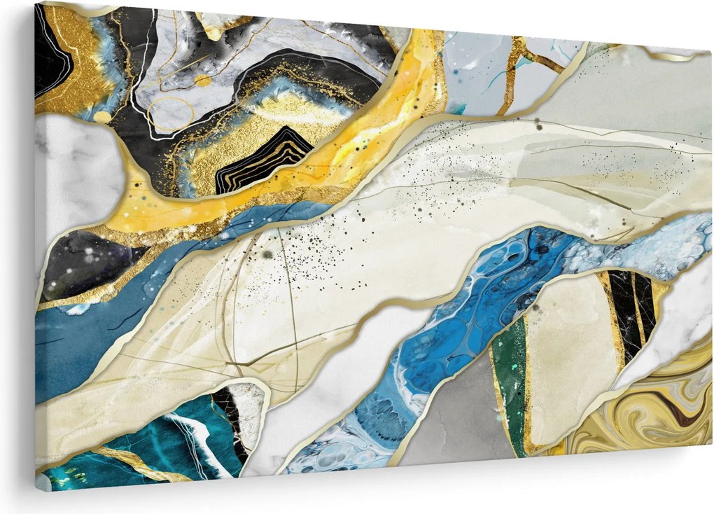 Obraz - Farebný mramor (90x60 cm)