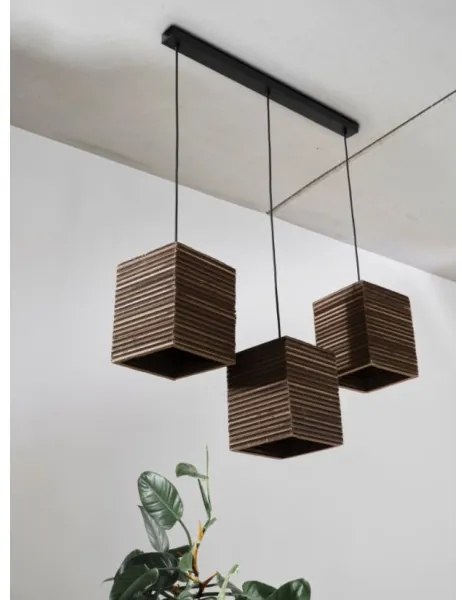 Ledvance - Luster na lanku DECOR CARDBOARD 3xE27/15W/230V