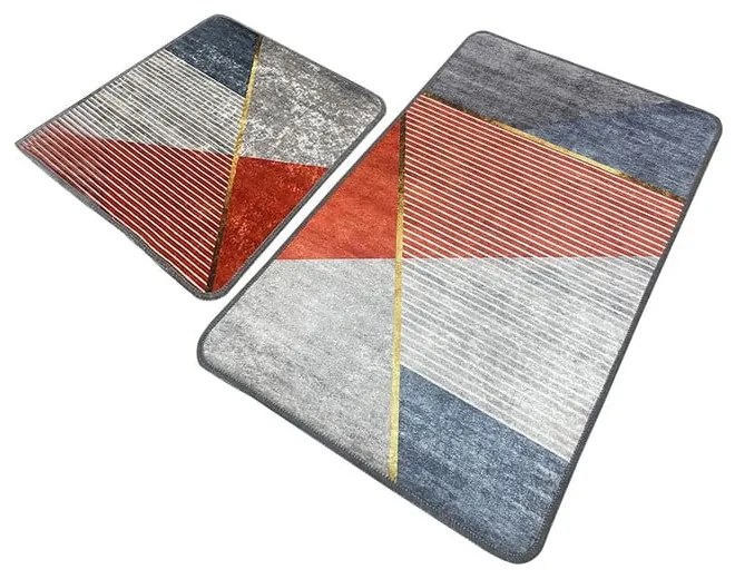 Kúpeľňové predložky v súprave 2 ks 60x100 cm Sante – Foutastic