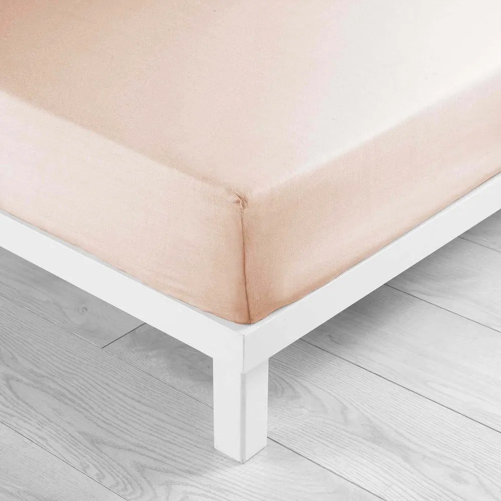 Ružová napínacia plachta z mikrovlákna 140x190 cm Oscar – douceur d'intérieur