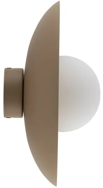 Nástenné svietidlo SLATE 1xG9/8W/230V pr. 28 cm béžová