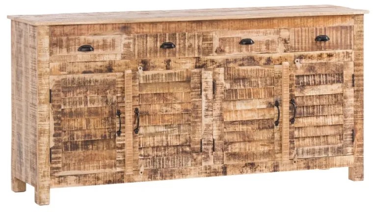 furniture-nabytek.cz - Masívny príborník Caribou II z mangového dreva, lakovaný, prírodná farba