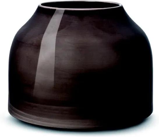 Hnedá kameninová váza Kähler Design Botanica, výška 8 cm | BIANO