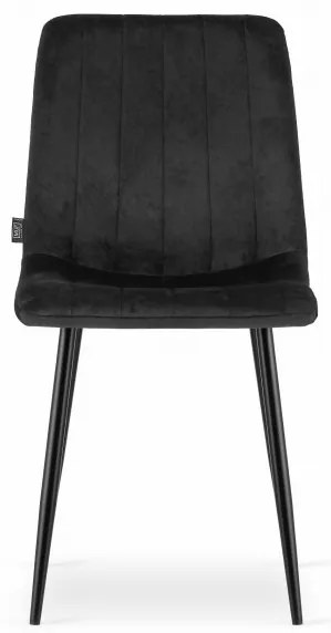 Set dvoch jedálenských stoličiek LAVA čierne (2ks)